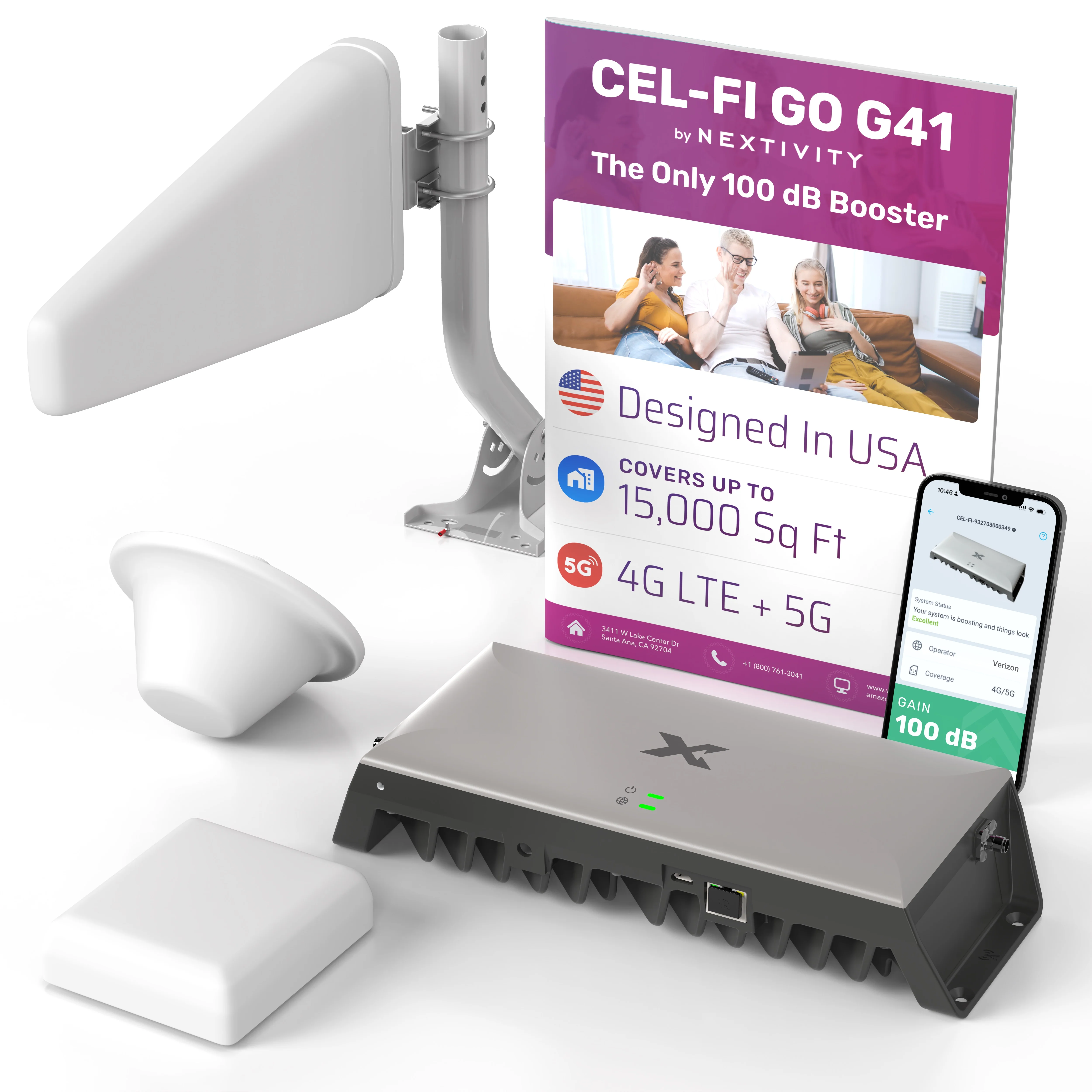 [Used - Excellent] CEL-FI GO G41 Smart Signal Booster