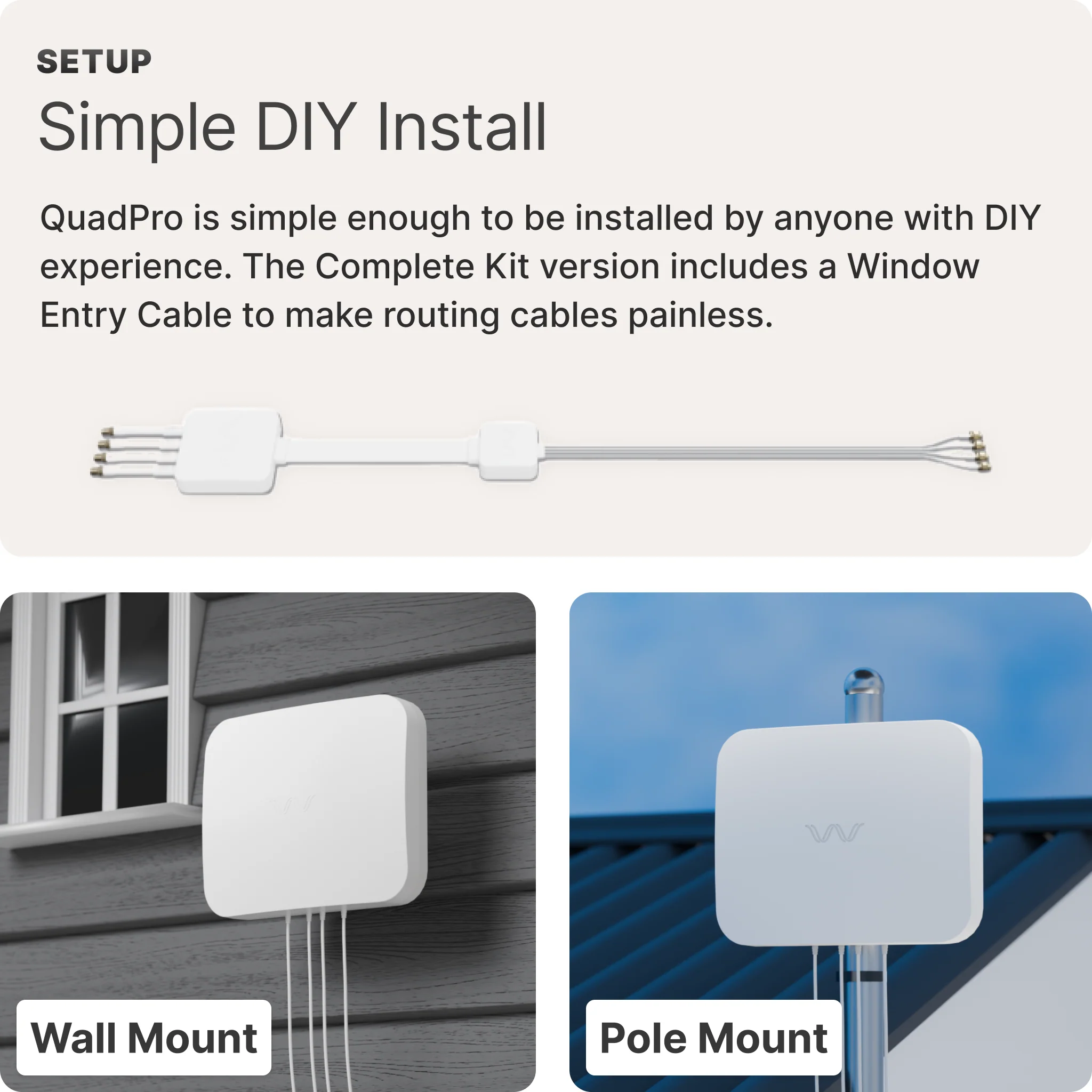[Used - Scratch and Dent] Waveform QuadPro: High-Gain Directional 4x4 MIMO Panel Antenna - Image 5