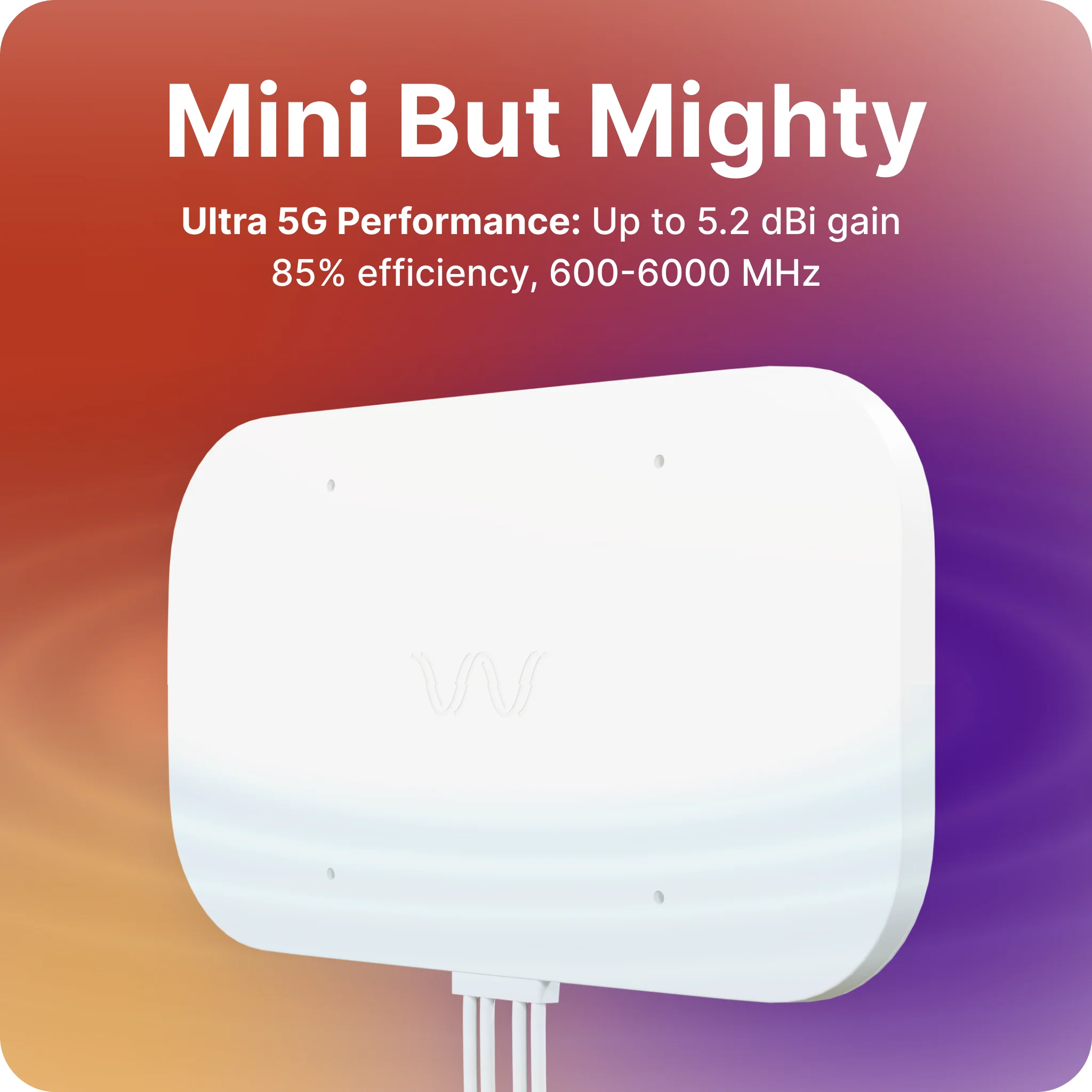 [Used - Excellent] Waveform QuadMini: Low-Profile Omni 4x4 MIMO Antenna - Image 6