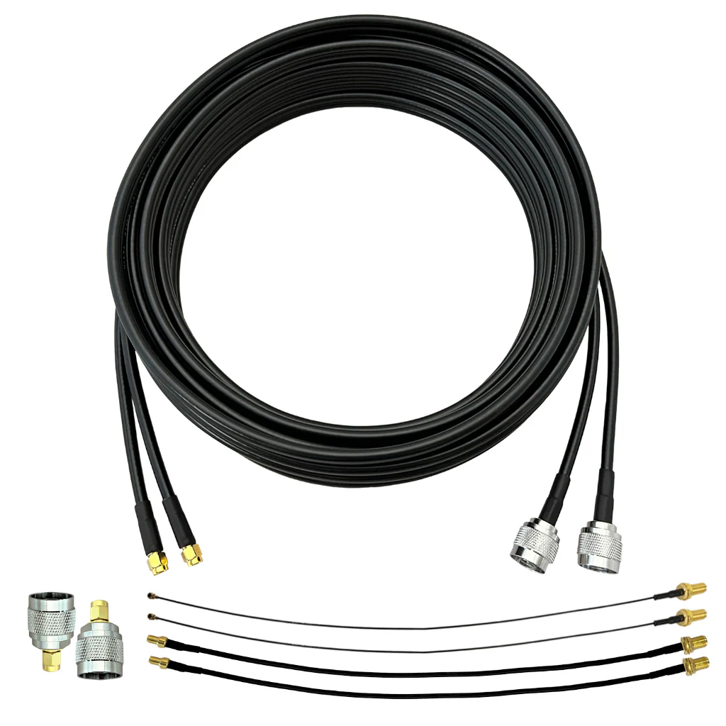[Used - Excellent] Twin-RS240 Coaxial Cable Bundle with SMA, TS9 and U.FL Connectors