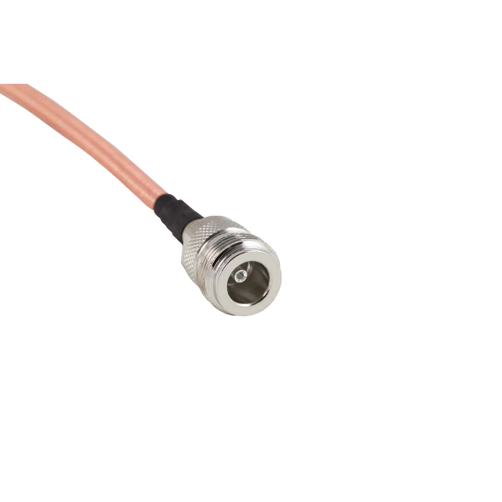 Right Angle QMA-Male to N-Female Pigtail Adapter - Image 6