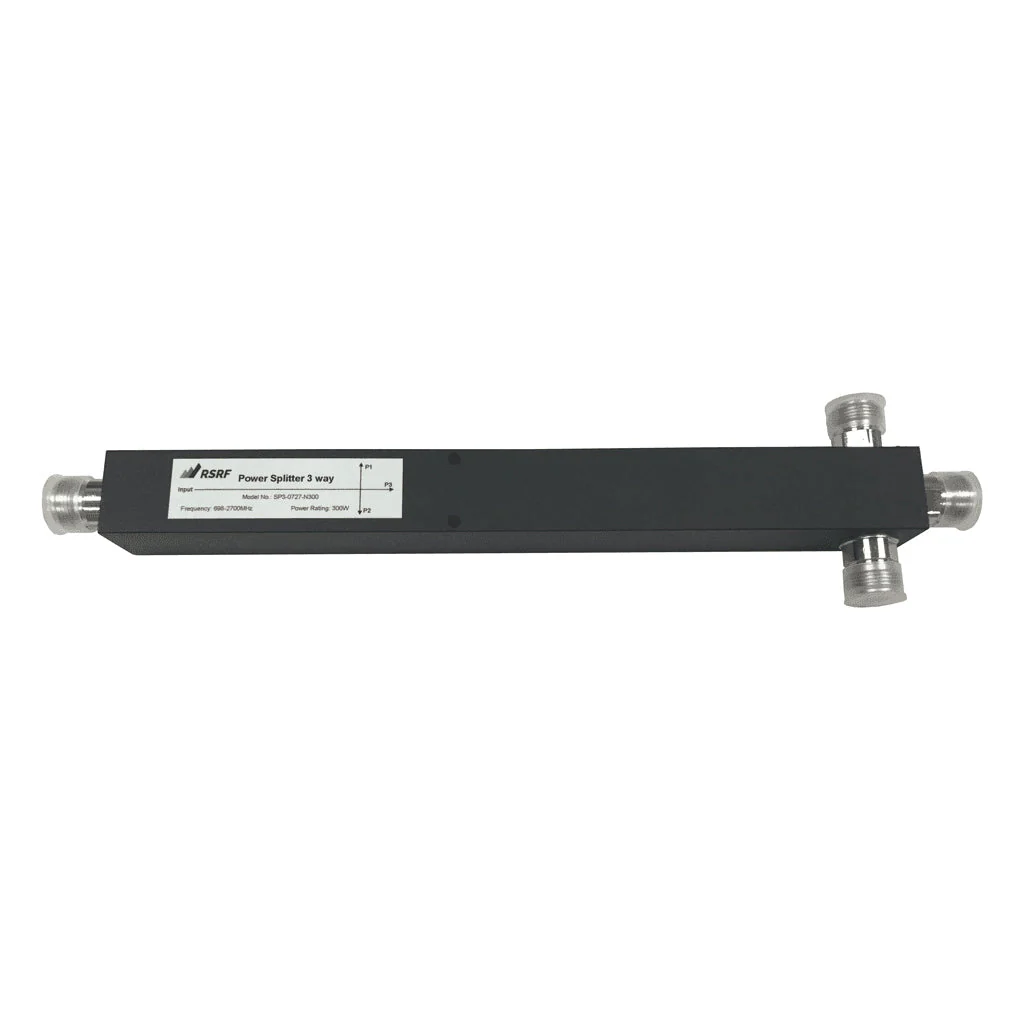 N-Female Reactive Cavity Signal Splitters (2 or 3-Way), 600 - 2700 MHz - Image 4