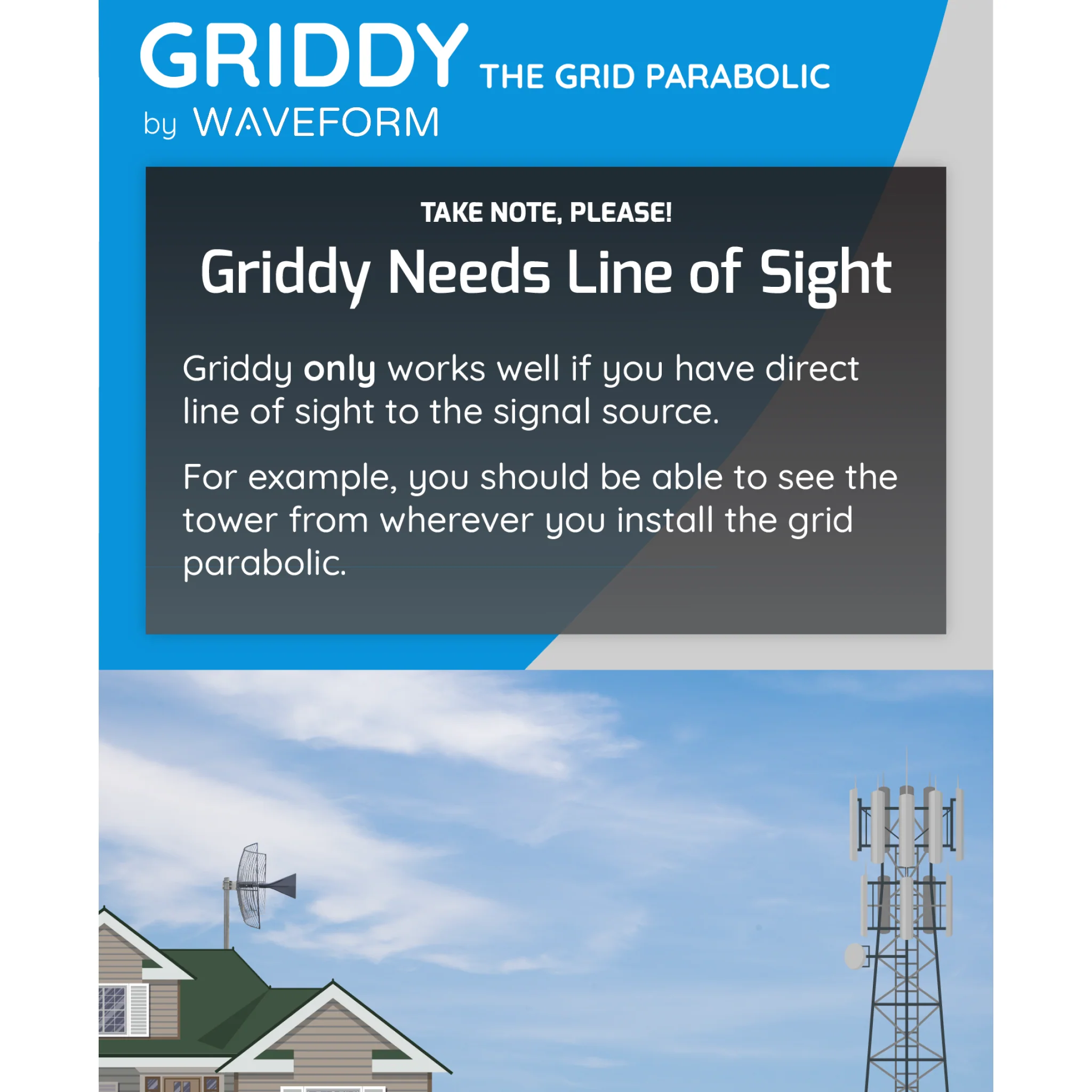 Griddy: The Grid Parabolic Antenna, 600 - 6500 MHz - Image 4