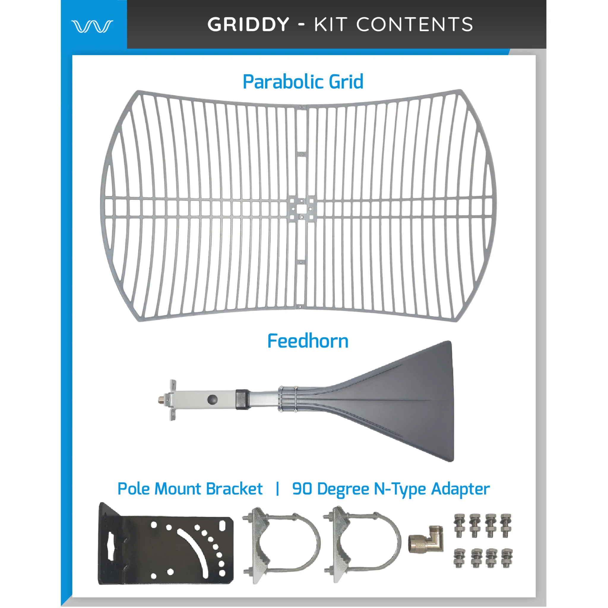Griddy: The Grid Parabolic Antenna, 600 - 6500 MHz - Image 5